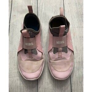Pink Nike Girl Slip On Shoes, Size Youth 2.5